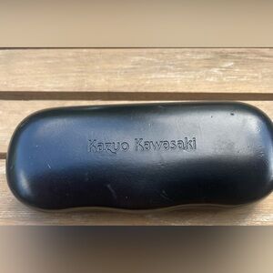 Kazuo Kawasaki Prescription Glasses With Case Rimless Frames MP 631 Titanium